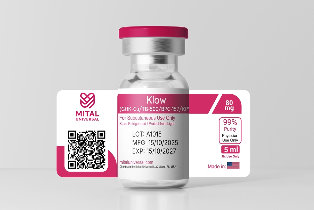 [MITAL-BLEND-00017] KLOW (GHK-CU/TB-500/BPC-157/KPV)